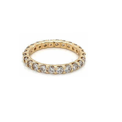ROUND ETERNITY BAND 14KY HI VS2 CVD DIA 1.92CTS