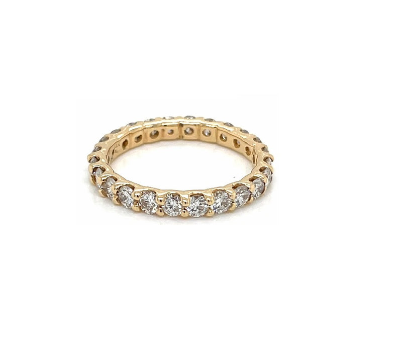ROUND ETERNITY BAND 14KY HI VS2 CVD DIA 1.92CTS