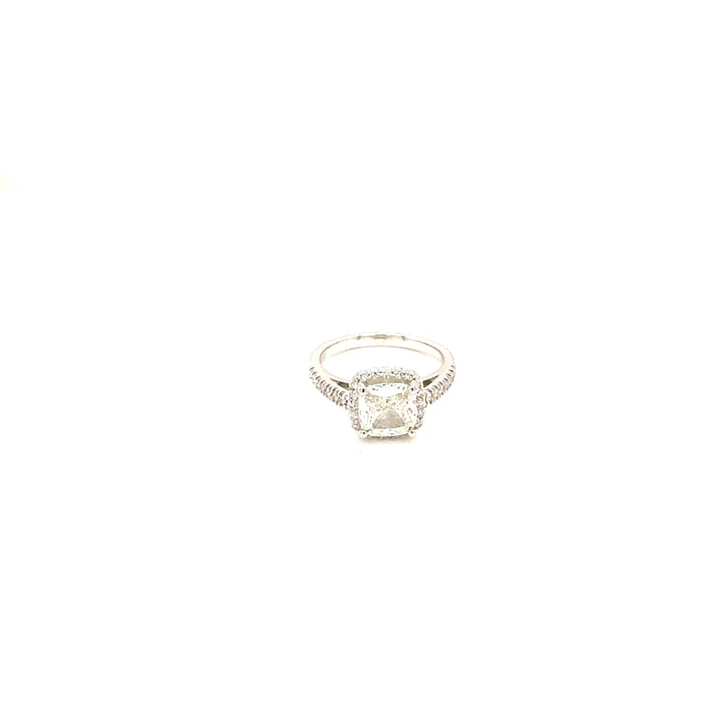 ENGAGEMENT RINGS 14KW K VS2 CVD DIA 2.33CTS