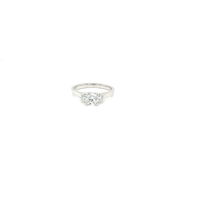 ENGAGEMENT RING 14KW FG VS2 CVD DIA .72CTS