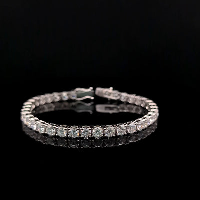 TENNIS BRACELET 14KW EF VS2 HPHT DIA 14.49CTS