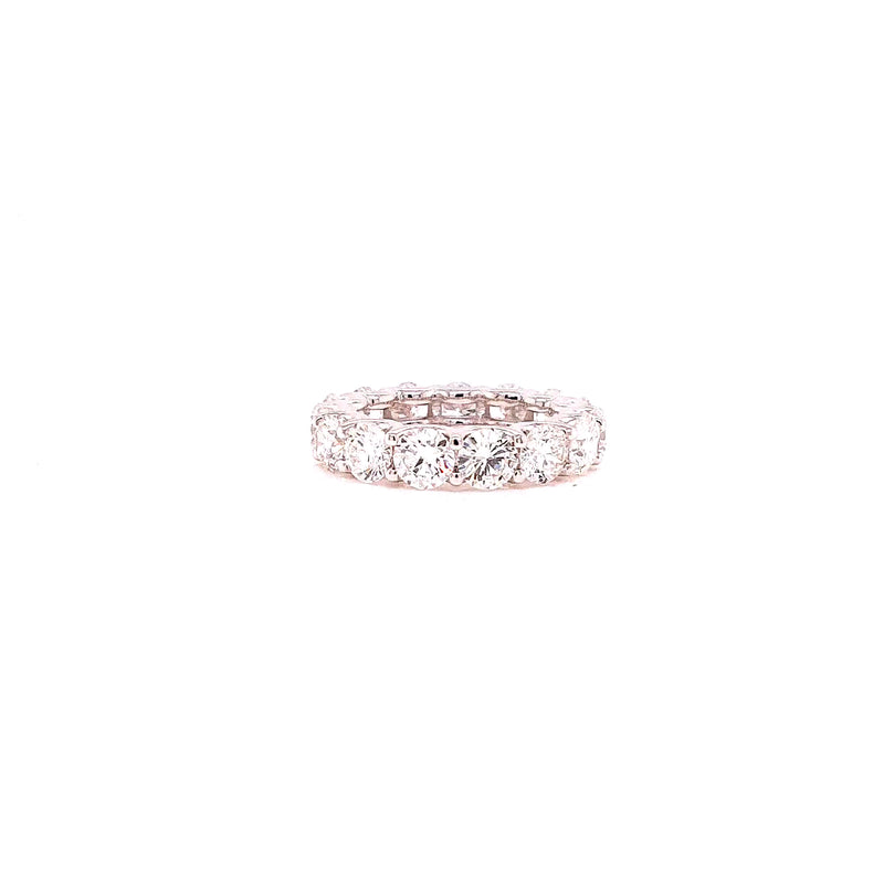 ROUND ETERNITY BAND 14KW FG VS2 CVD DIA 6.01CTS