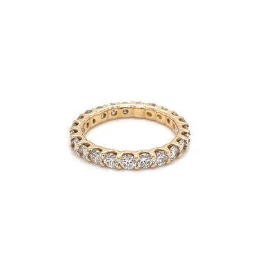 ROUND ETERNITY BAND 14KY FG VS2 CVD DIA 1.85CTS