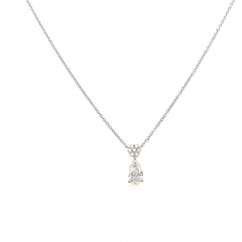 SOLITAIRE PENDANTS 14KW FG VS2 CVD DIA 0.54CTS