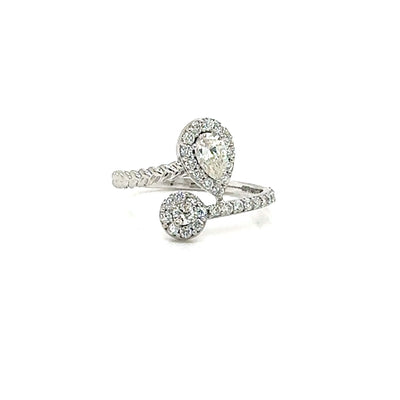 FANCY RINGS 14KW HI VS1 HPHT DIA 0.67CTS