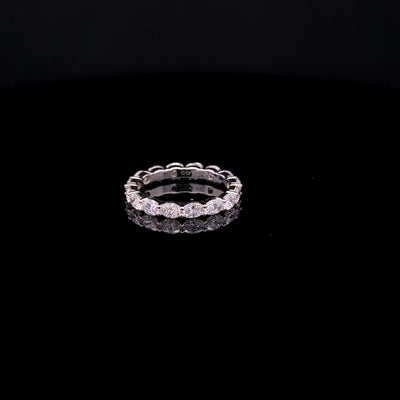 E-W ETERNITY BAND 14KW FG VS1 CVD DIA 2.35CTS