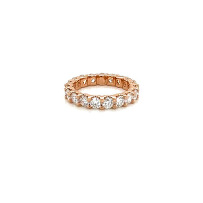 ROUND ETERNITY BAND 14KR EF VS2 HPHT DIA 2.39CTS