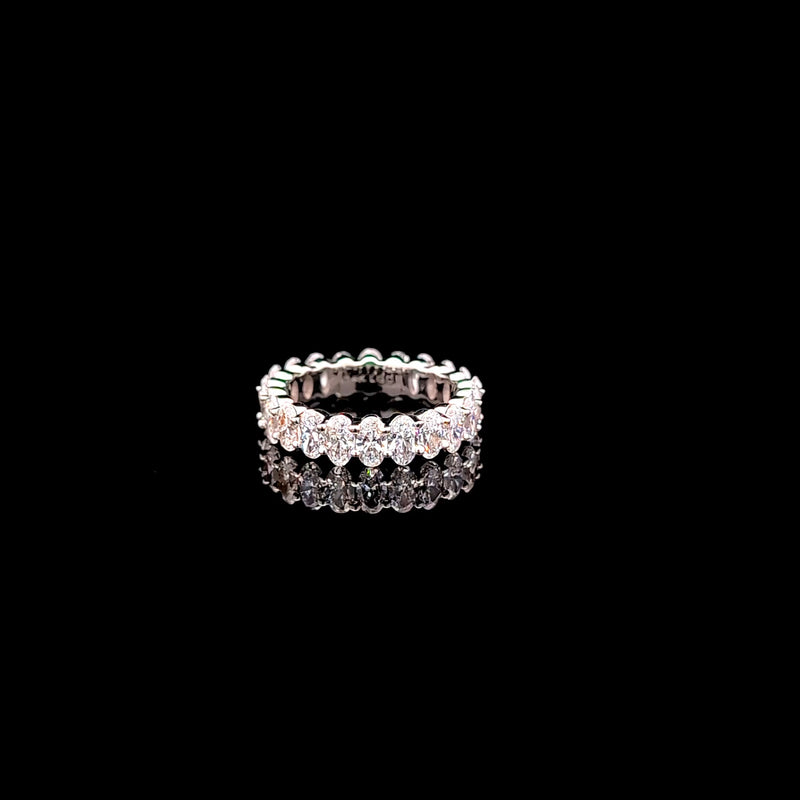 ETERNITY BAND 14KW EF VS1 HPHT DIA 4.35CTS
