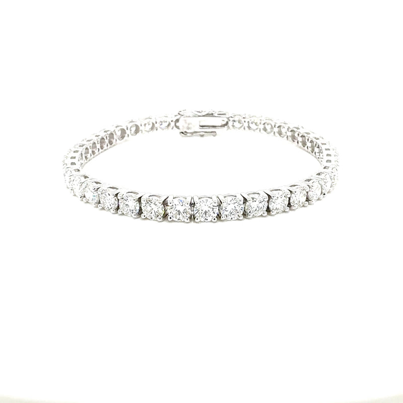 TENNIS BRACELET 14KW FG VS2 CVD DIA 11.22CTS
