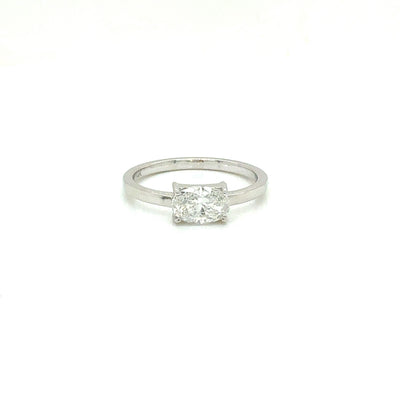 SOLITAIRE RING 14KW FG VS1 CVD DIA 0.66CTS