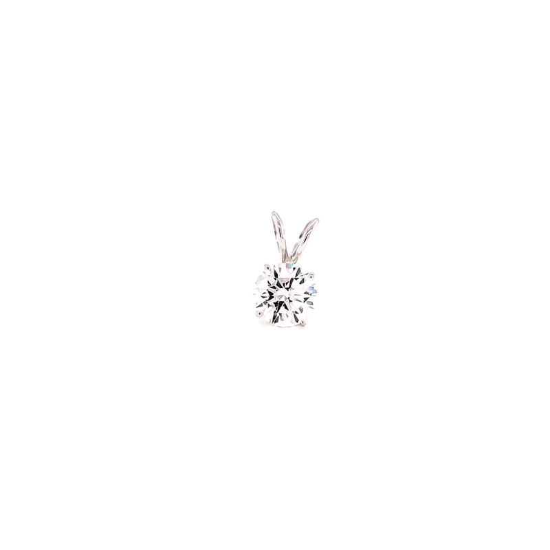 SOLITAIRE PENDANT 14KW FG VS2 CVD DIA 2.63CTS