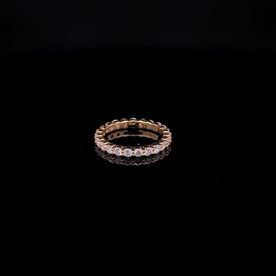 ETERNITY RING 14KY FG VS2 CVD DIA 1.47CTS
