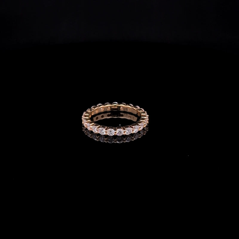 ETERNITY RING 14KY FG VS2 CVD DIA 1.47CTS