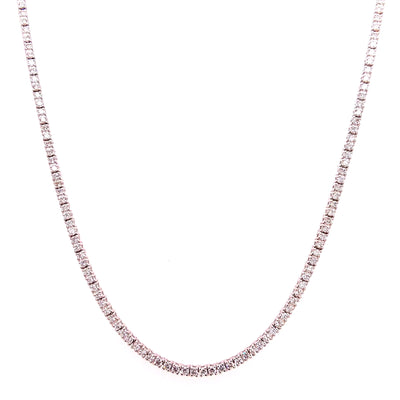 TENNIS NECKLACE 14KW FG VS2 CVD DIA 3.05CTS