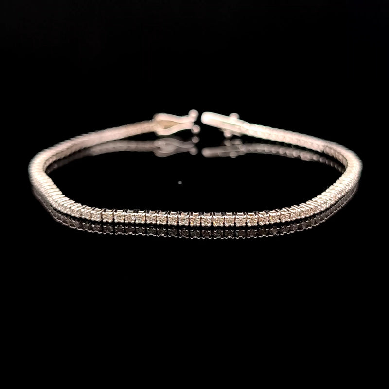 TENNIS BRACELET 14KW FG VS2 CVD DIA 1.73CTS