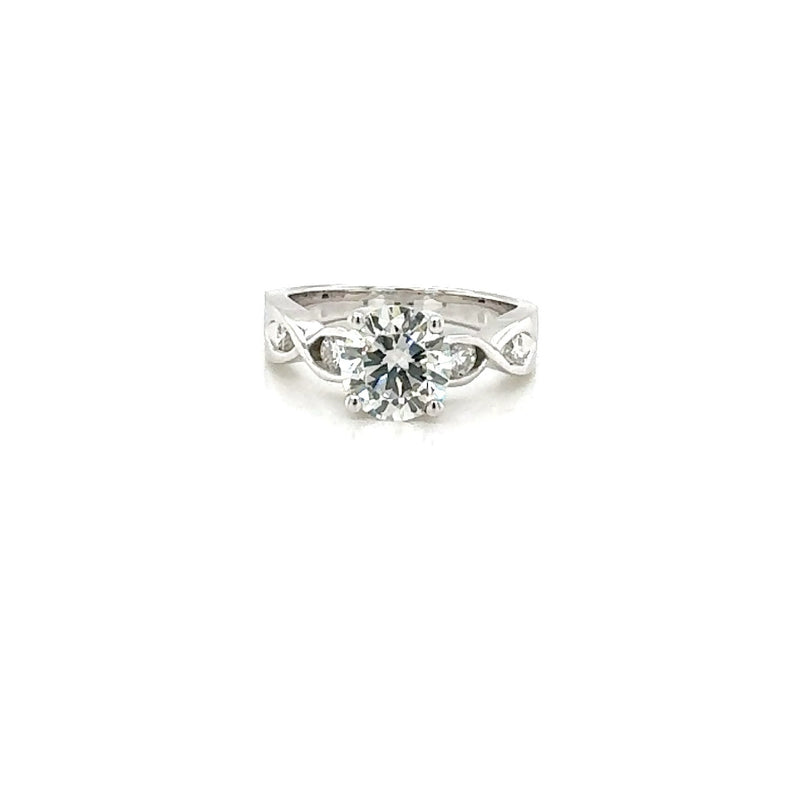 FANCY ENGAGEMENT RING 14KW IJ VS2 CVD DIA 1.20CTS