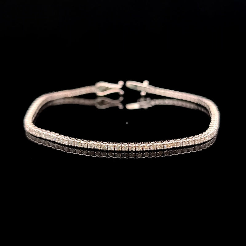 TENNIS BRACELET 14KW EF VS2 HPHT DIA 1.71CTS