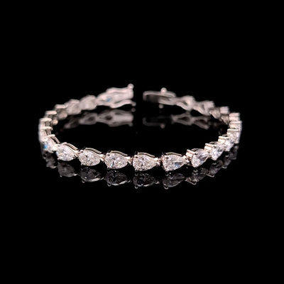 TENNIS BRACELET 14KW EF VS1 HPHT DIA 11.66CTS