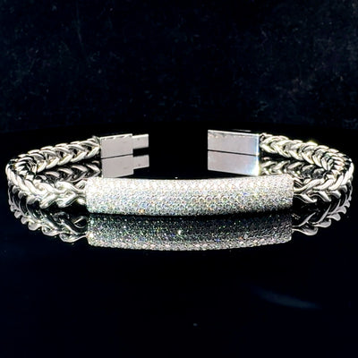 FANCY BRACELET SS EF VS2 HPHT DIA 1.88CTS