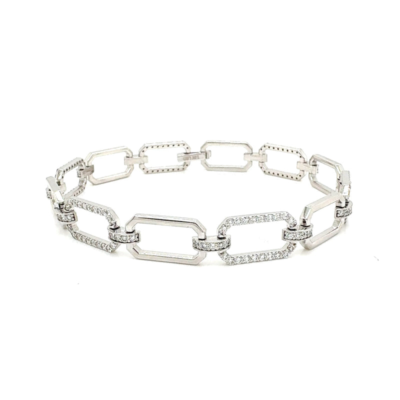FANCY BRACLET 14KW EF VS2 HPHT DIA 1.5CTS