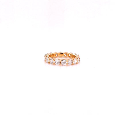 ROUND ETERNITY BAND 14KY FG VS2 CVD DIA 2.84CTS