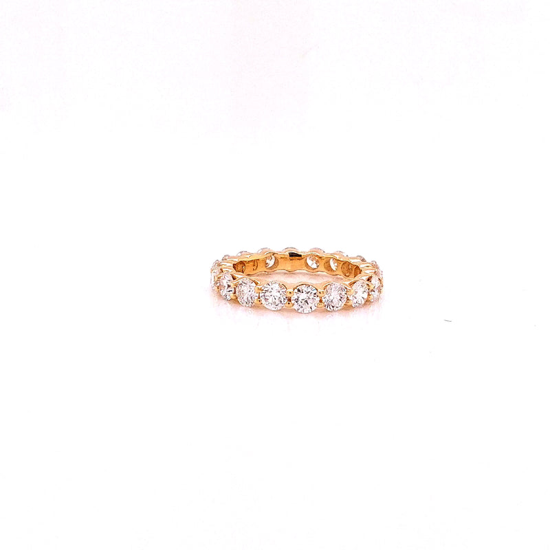 ROUND ETERNITY BAND 14KY FG VS2 CVD DIA 2.84CTS