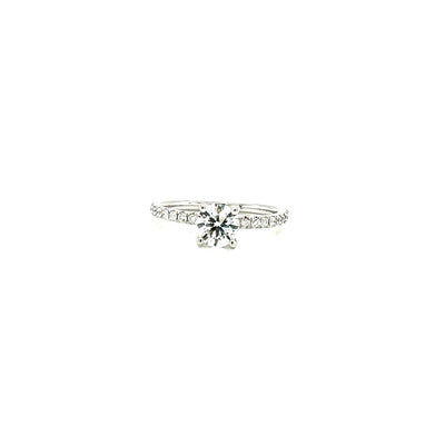 ENGAGEMENT RINGS 14KW EF VS2 HPHT DIA 1.17CTS