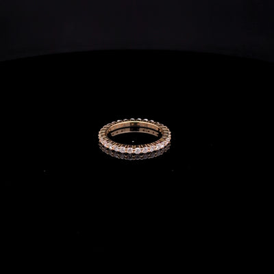 ETERNITY RING 14KY FG VS2 CVD DIA 0.77CTS