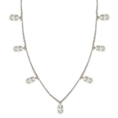 DIAMOND BY THE YARD NECKLACE 14KW HI VS1 HPHT DIA 3.02CTS