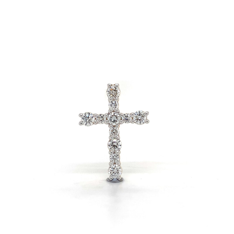 CROSS PENDANT 14KY EF VS1 HPHT DIA 1.04CTS