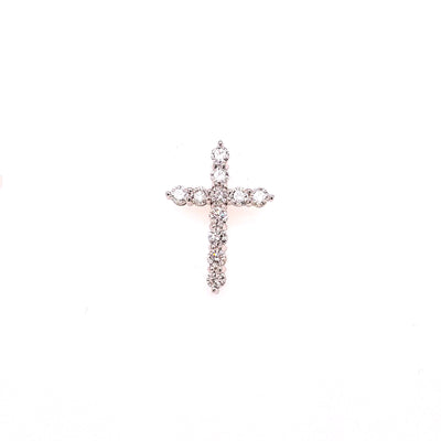 CROSS PENDANTS 14KW FG VS2 CVD DIA 2.52CTS