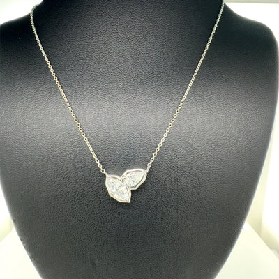 FANCY PENDANTS 14KW EF VS1 HPHT DIA 0.74CTS