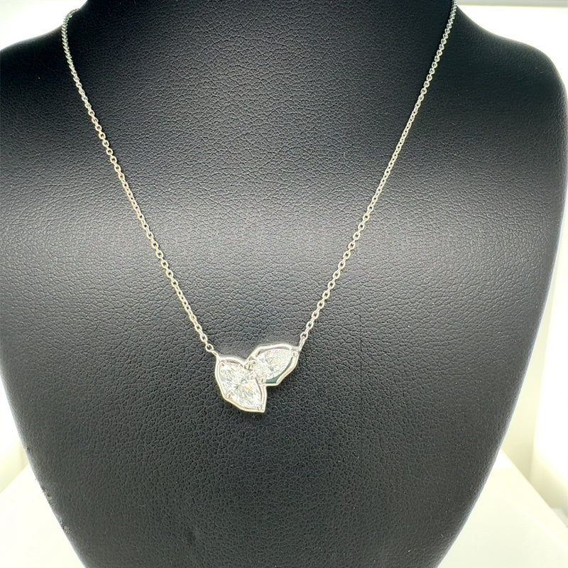 FANCY PENDANTS 14KW EF VS1 HPHT DIA 0.74CTS