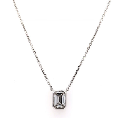 SOLITAIRE PENDANT 14KW FG VS1 CVD DIA 1.40CTS