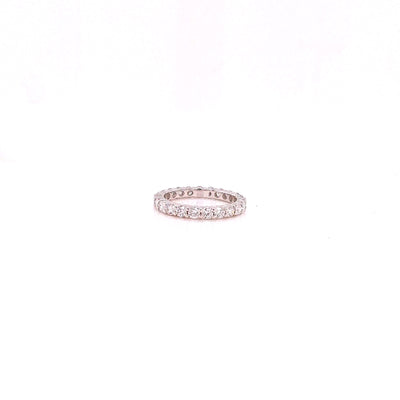 ROUND ETERNITY BAND 14KW FG VS2 CVD DIA 1.5CTS