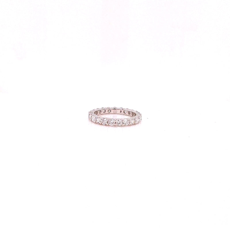 ROUND ETERNITY BAND 14KW FG VS2 CVD DIA 1.5CTS