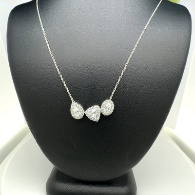 BAR PENDANTS 14KW EF VS1 HPHT DIA 1.04CTS