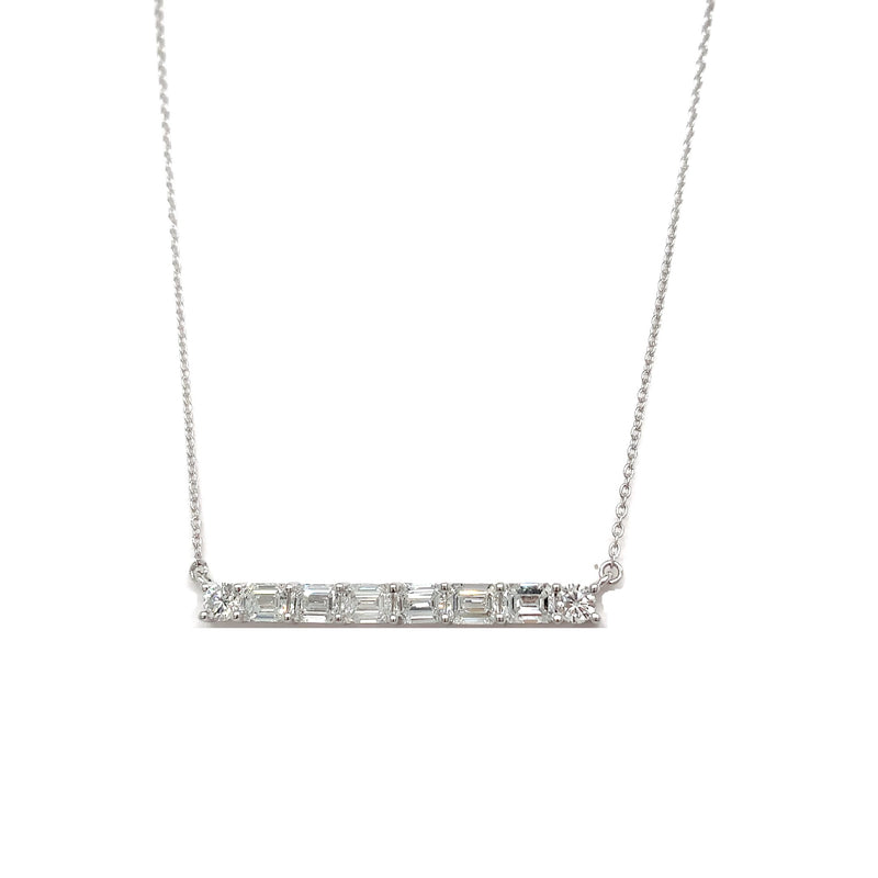 BAR PENDANT 14KW EF VS HPHT DIA 1.58CTS