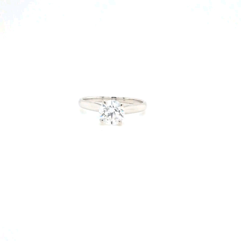 SOLITAIRE RINGS 14KW FG VS2 CVD DIA 1.05CTS