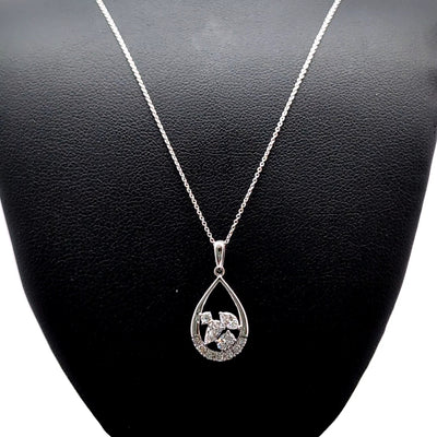 FANCY PENDANT 14KW EF VS1 HPHT DIA 0.48CTS