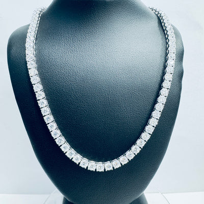 TENNIS NECKLACE 14KW FG VS2 CVD DIA 24.48CTS