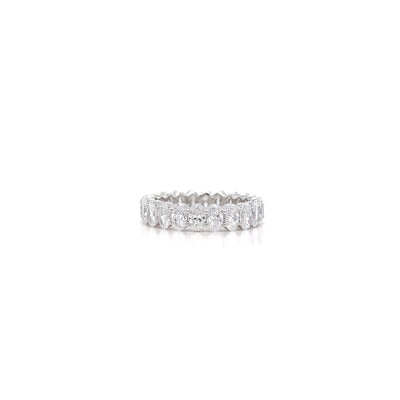 OVAL ETERNITY BAND 14KW E VS1 HPHT DIA 2.56CTS