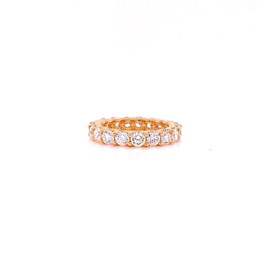 ROUND ETERNITY BAND 14KY FG VS2 CVD DIA 3.06CTS