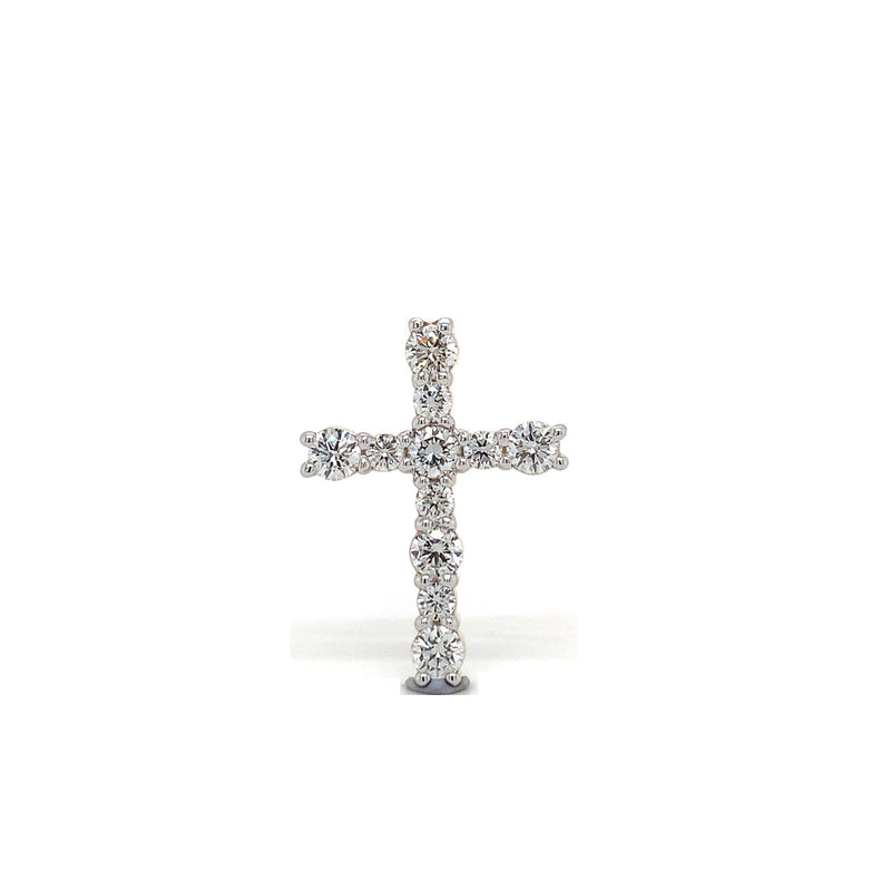 CROSS PENDANT 14KY EF VS1 HPHT DIA 1.04CTS