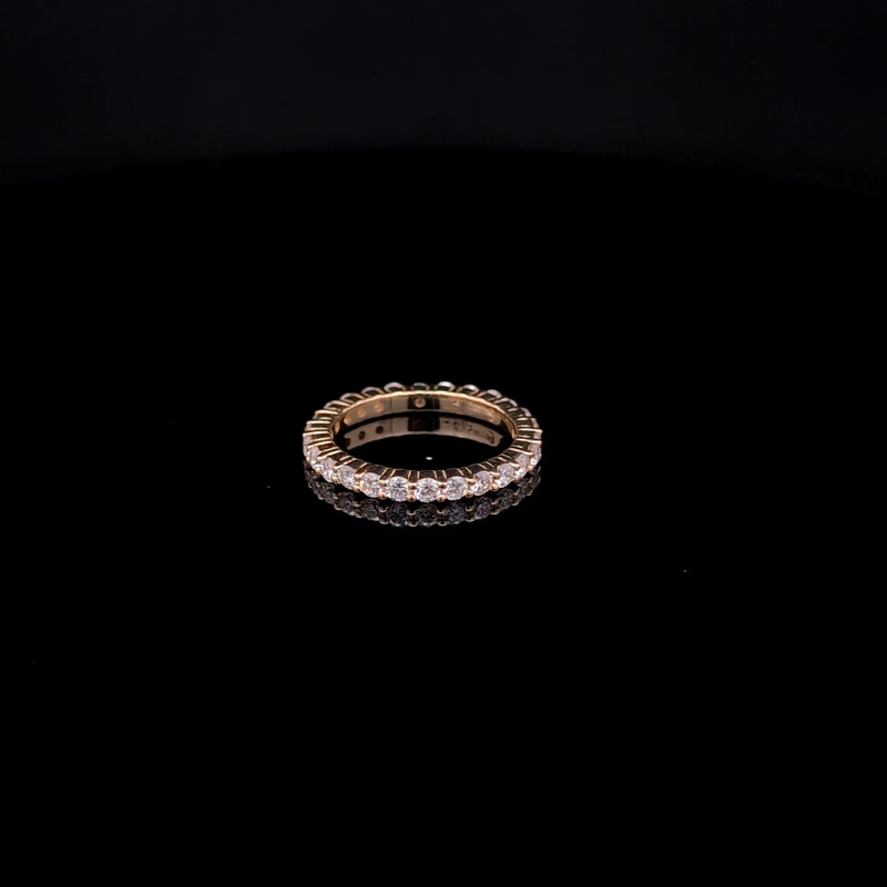 ETERNITY RING 14KY FG VS2 CVD DIA 1.20CTS