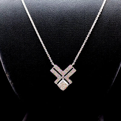 FANCY PENDANT 14KW FG VS1 CVD DIA 1.03CTS