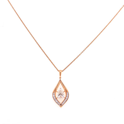 FANCY PENDANTS 14KR GH VS HPHT DIA 0.66CTS