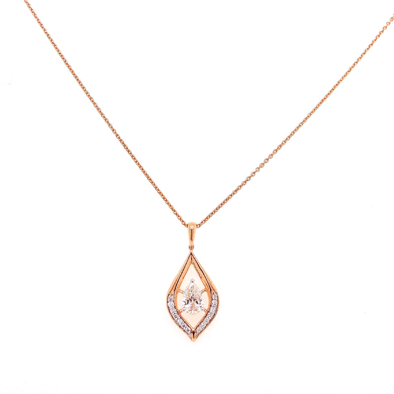 FANCY PENDANTS 14KR GH VS HPHT DIA 0.66CTS