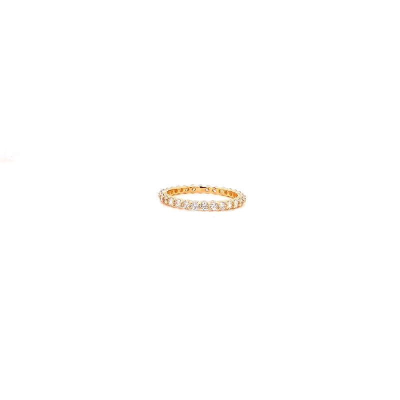 ROUND ETERNITY BAND 14KY FG VS2 CVD DIA 0.79CTS