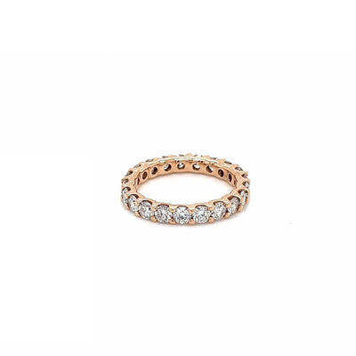 ROUND ETERNITY BAND 14KR FG VS2 CVD DIA 2.33CTS